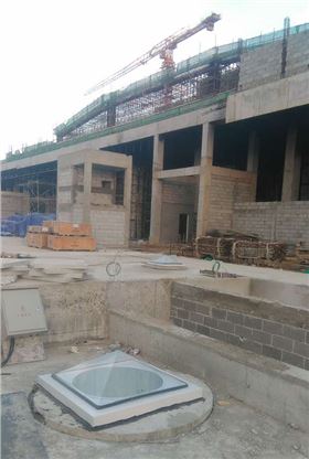 中鐵建設(shè)集團用正能量無電照明